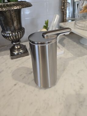 Brushed Stainless Steel Foam Soap Dispenser - Touch Free
